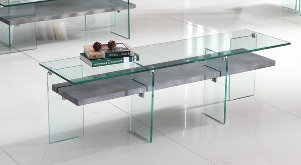 55'' TV STAND - LIGHT GREY