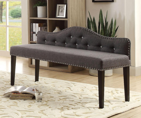 Athena Dark Grey Bench 1649-LGR