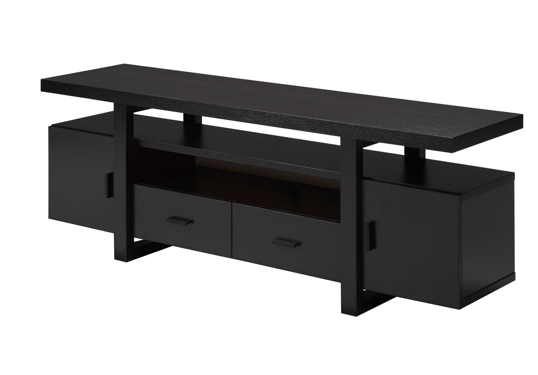 60'' TV STAND - DARK CHERRY