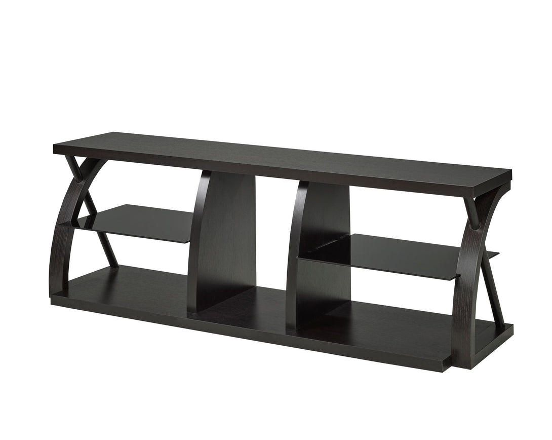 60'' TV STAND - DARK CHERRY
