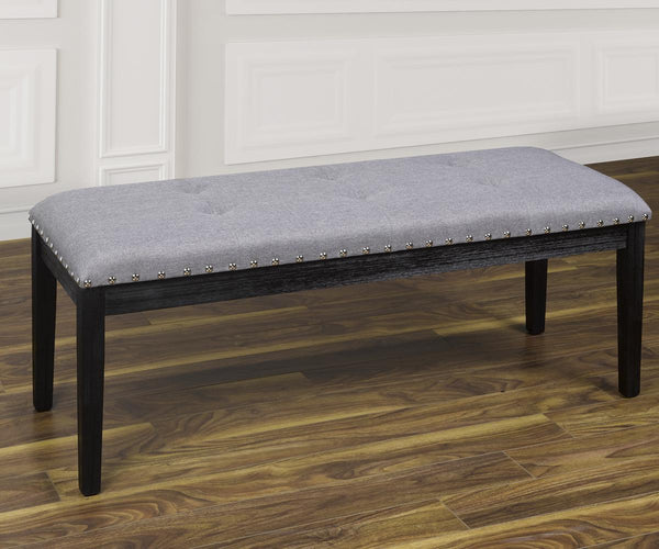 Nancy Grey Bench DB-12-GR