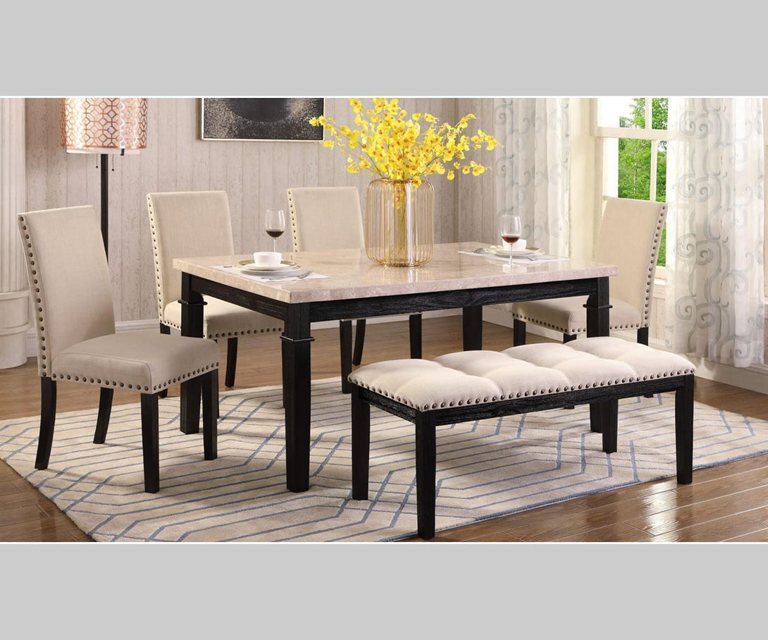 Nancy Beige Bench DB-12-GR 1