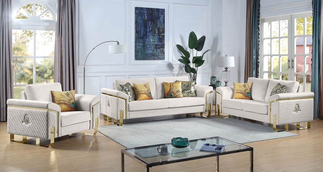 Maserati 3PC Sofa Set
