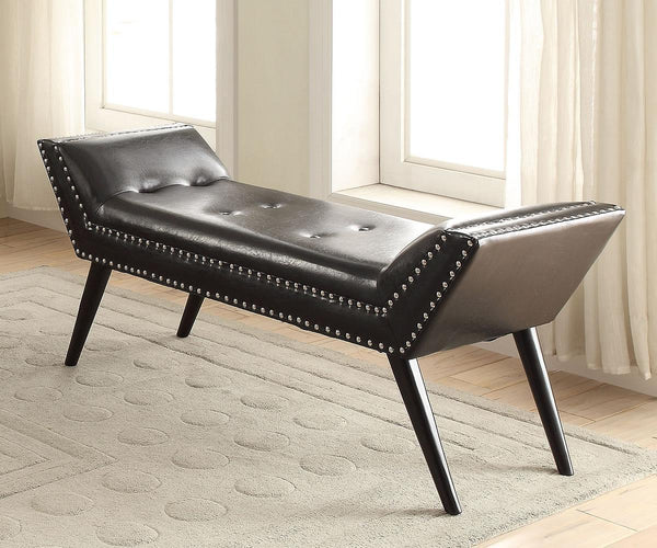 Delia Black Bench 22592-GR