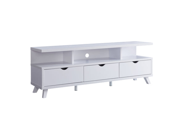 60'' TV STAND - WHITE
