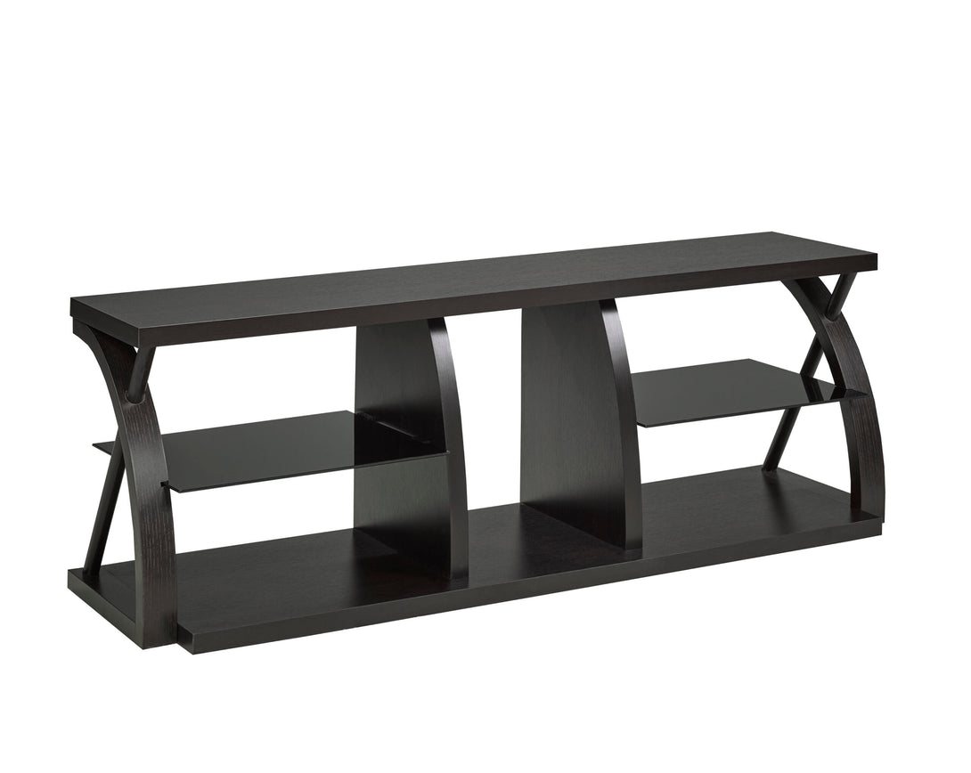 60'' TV STAND - DARK CHERRY