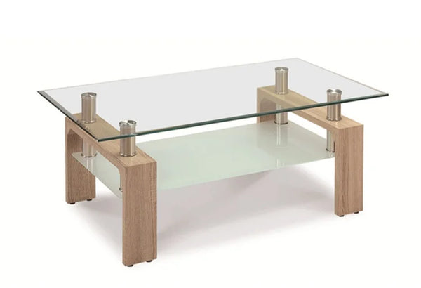 Infinity Walnut Coffee Table