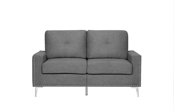 Rita 2 Pcs Sofa Set Grey 2