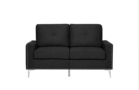 Rita 2 Pcs Sofa Set (Charcoal) 2