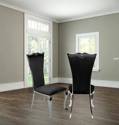 Riley Black Dining Chair 1