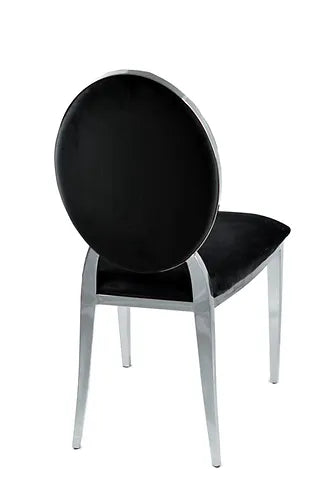 Diamond Black Chairs 5