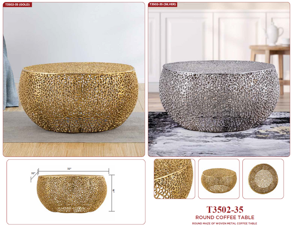ROUND COFFEE TABLE T3502-35