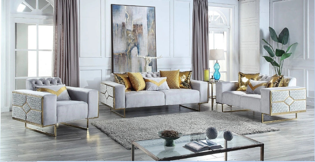 Luxury Sofa Set Beige FS327