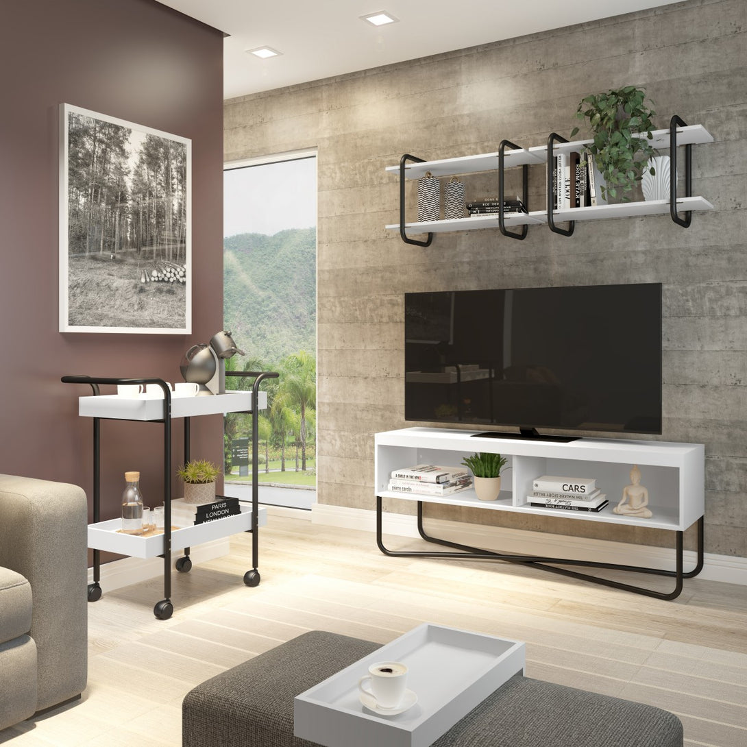 TV STAND - WHITE 1