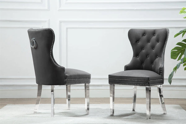 Emily Dining Chairs Grey