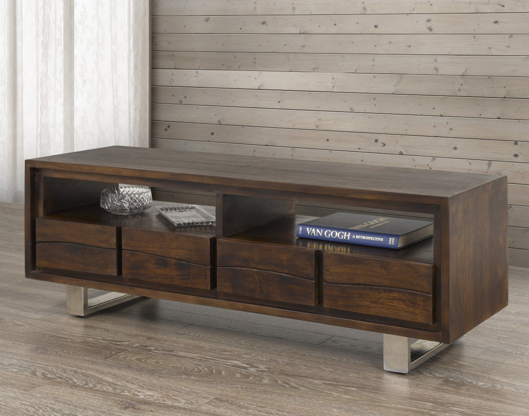 Solid Wood Tv Stand 1